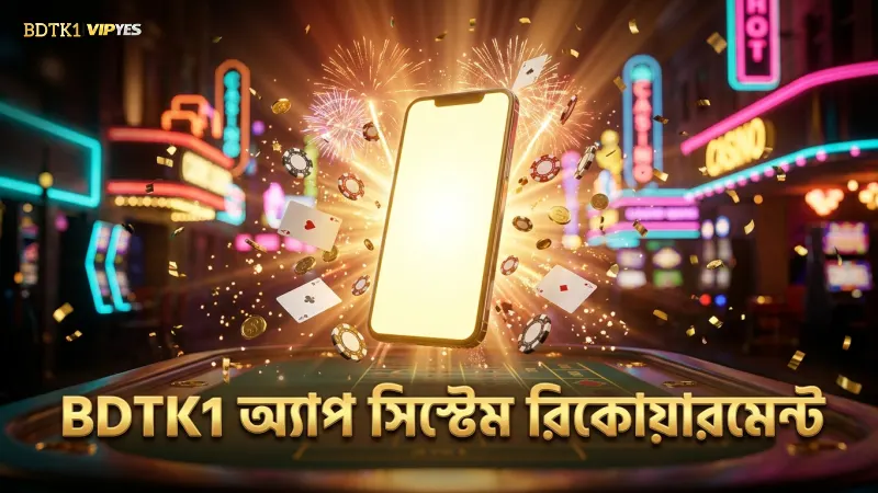 অ্যান্ড্রয়েড ও আইওএস প্ল্যাটফর্মে BDTK1 অ্যাপের সিস্টেম রিকোয়ারমেন্ট যাচাইকরণ