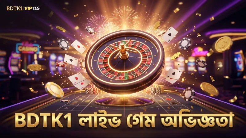 BDTK1 লাইভ ক্যাসিনো গেমসের রিয়েল-টাইম অভিজ্ঞতা প্রদান করে
