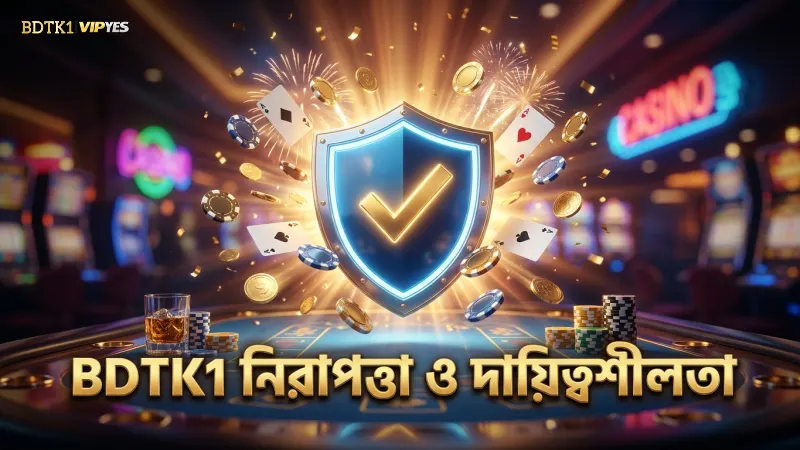 BDTK1 নিরাপত্তা ও দায়িত্বশীল গেমিং নীতিমালা প্রাধান্য দেয়