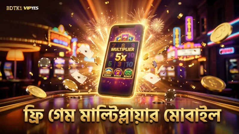 মোবাইল স্ক্রিনে ফ্রি গেম মাল্টিপ্লায়ার সেশন পর্যবেক্ষণ