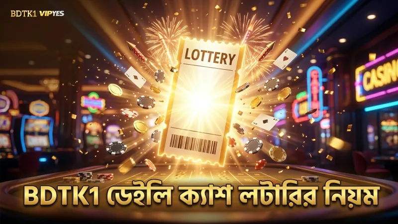 BDTK1 ডেইলি ক্যাশ লটারিতে অংশগ্রহণের সঠিক ফি ও নিয়ম