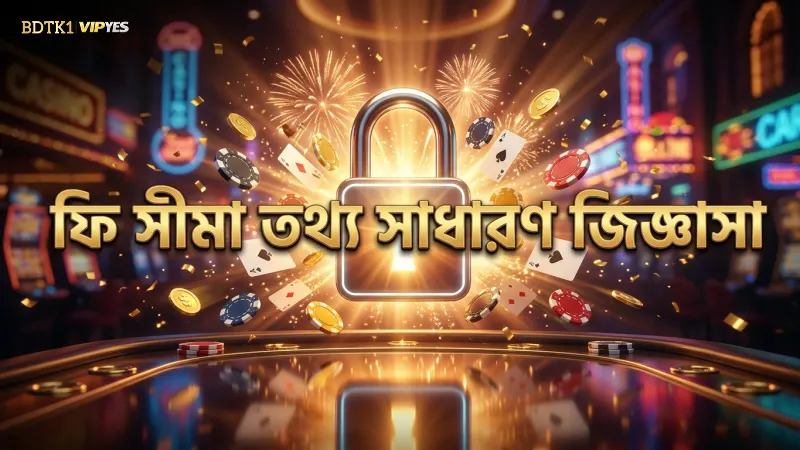 সাধারণ জিজ্ঞাসা বিভাগে ফি ও সীমা নিয়ে তথ্য সংরক্ষিত।