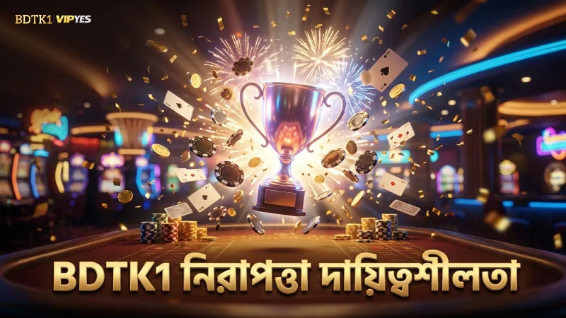 নিরাপত্তা ও দায়িত্বশীল গেমিংয়ে BDTK1 এর গুরুত্ব।