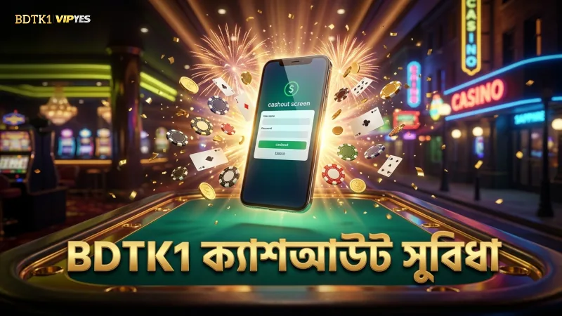 BDTK1 ক্যাশআউট সুবিধা ঝুঁকি কমাতে সাহায্য করে।