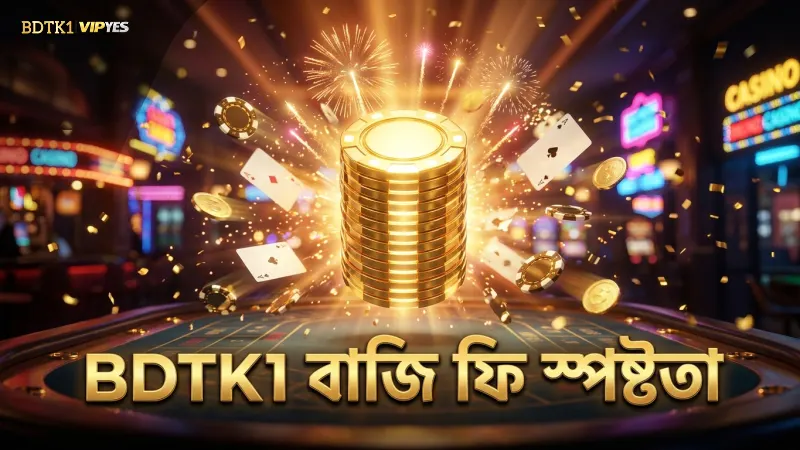BDTK1 স্পষ্ট ফি ও সীমাবদ্ধতার মাধ্যমে বাজিকে সহজ করে তোলে