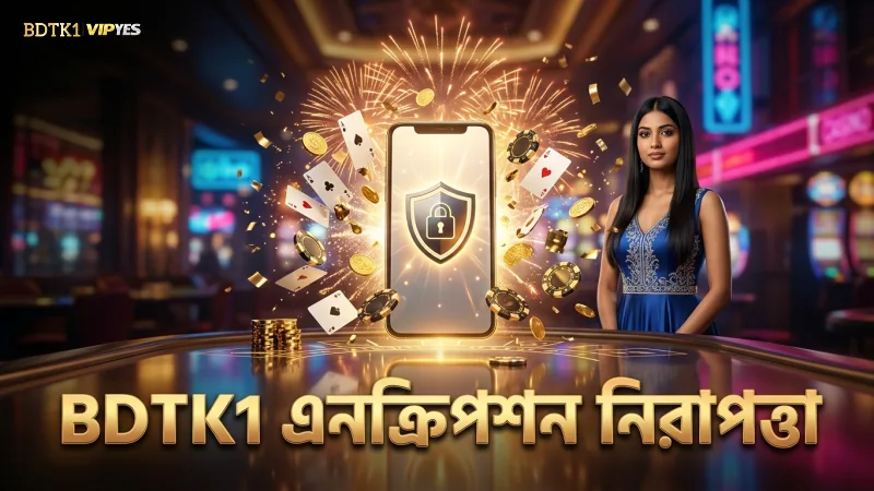 এনক্রিপশন পদ্ধতি ব্যবহার করে তথ্য নিরাপত্তা নিশ্চিত করে BDTK1।
