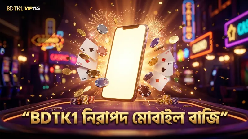 BDTK1 মোবাইল প্ল্যাটফর্মে ঝুঁকি কমিয়ে নিরাপদ বাজি।